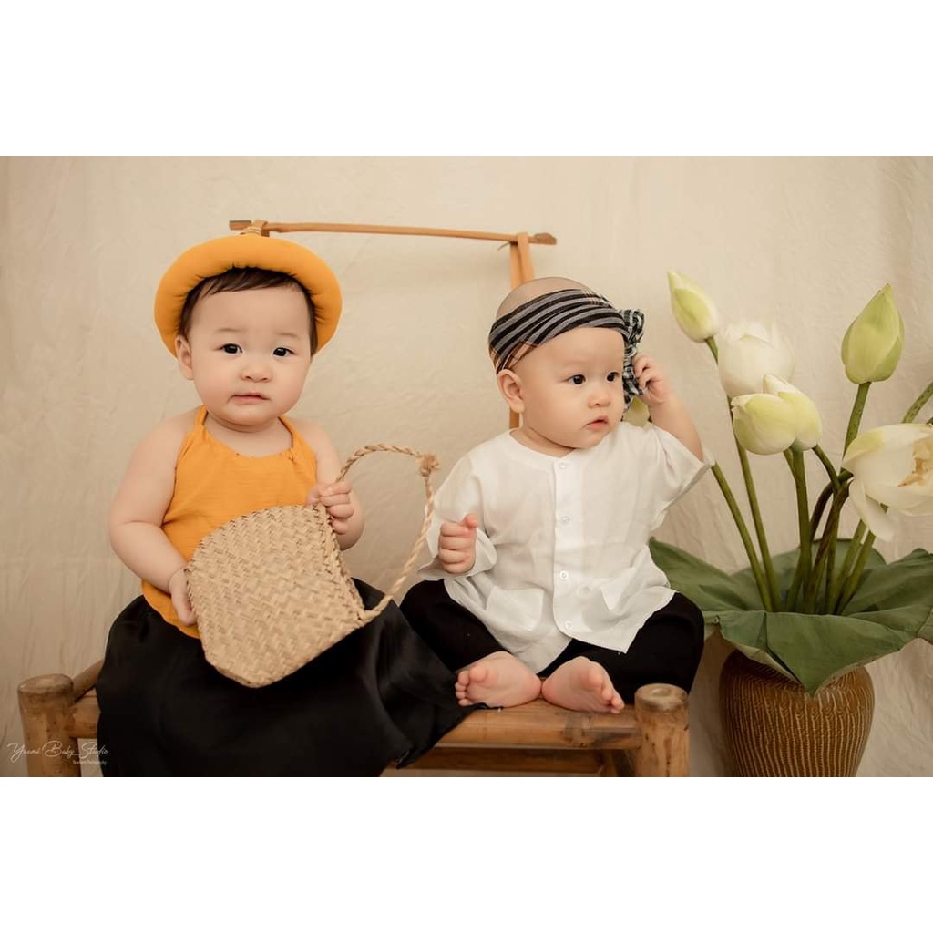 Yếm Đào Cho Bé Gái