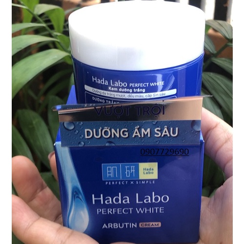 Kem dưỡng trắng Hada Labo Perfect White 50g