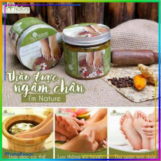 (CHÍNH HÃNG) Thảo dược ngâm chân I’m Nature - giúp giải độc, lưu thông khí huyết