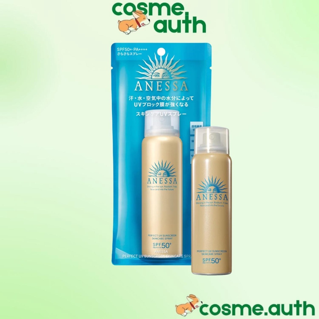 Xịt Chống Nắng Bảo Vệ Hoàn Hảo  Anessa Perfect UV Sunscreen Skincare Spray SPF50+/PA++++ 60g