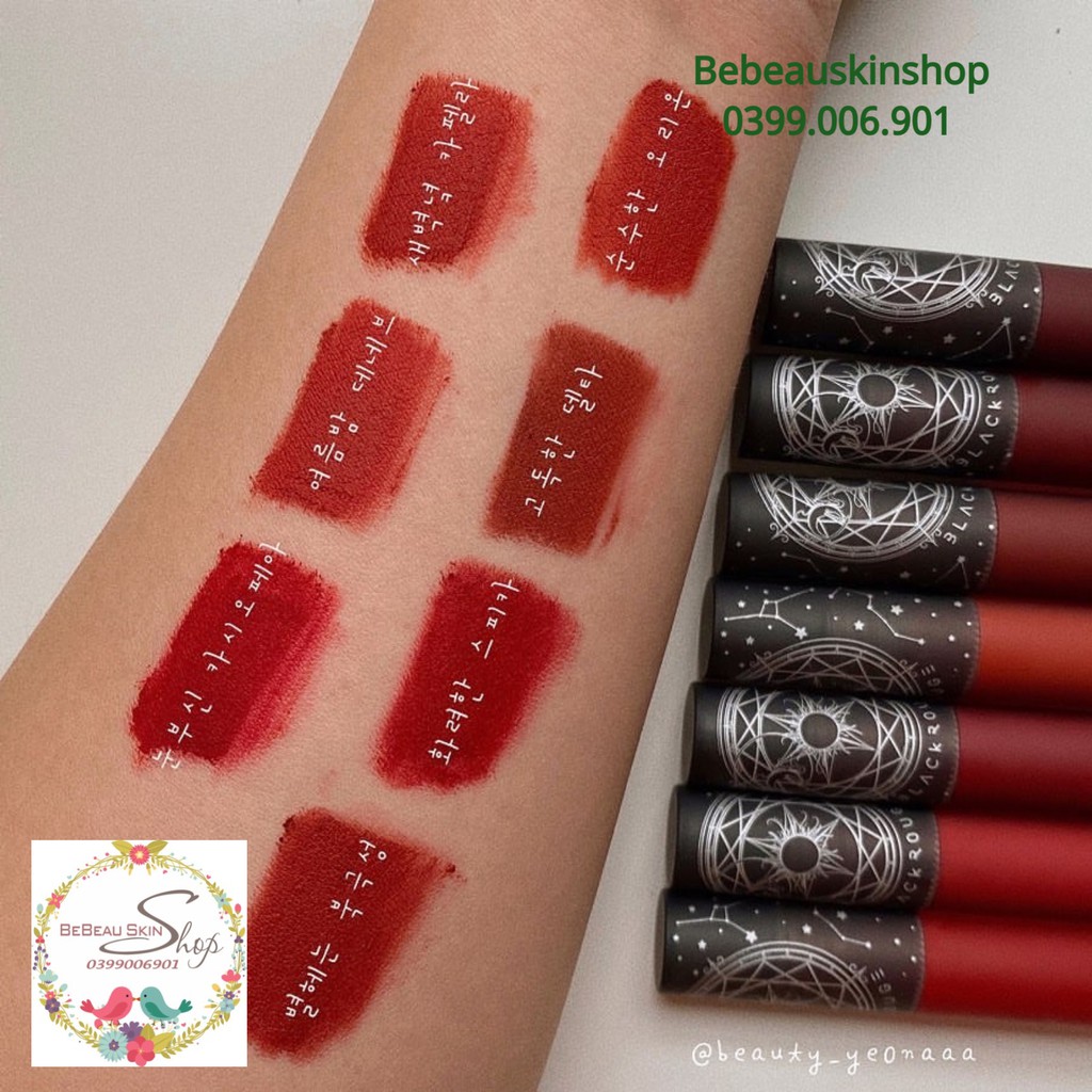 Son Black Rouge / Son Black Rouge Cream matte Rouge -Huynmio