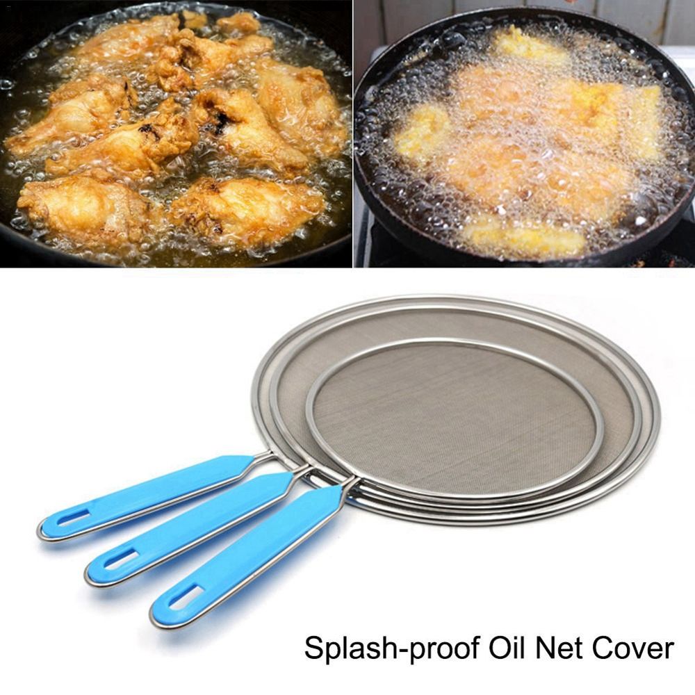 Epoch Nắp Đậy Nồi Bằng Thép Không Gỉ 29cm Chống Văng Dầu Tiện Dụng Cho Nhà Bếp Ốp