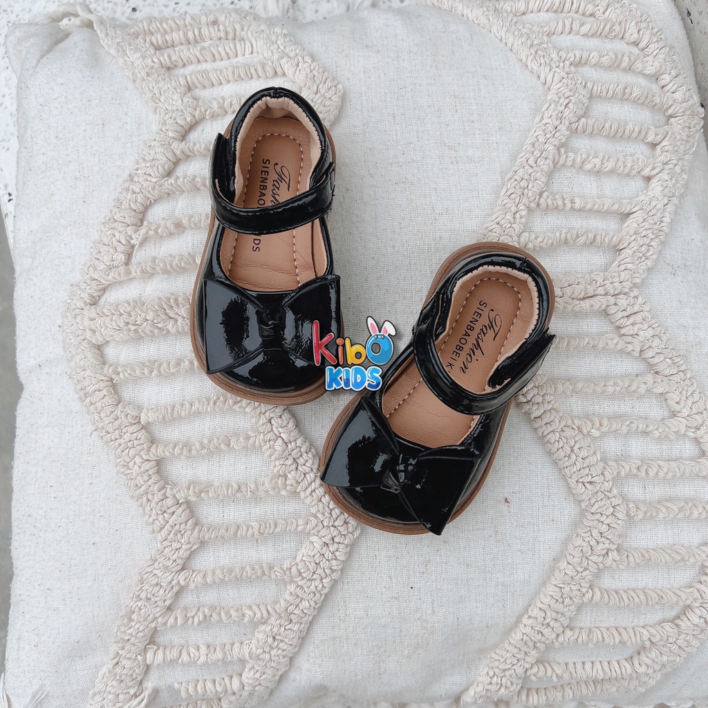 Giày Bé Gái - Giày búp bê da mềm phong cách Vintage BB4663 (có ảnh thật)