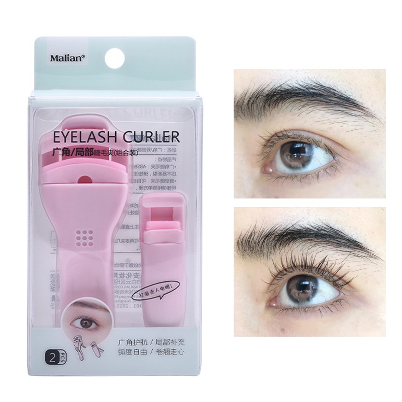 [Hàng mới về] Set 2 dụng cụ uốn cong lông mi tiện dụng tùy chọn màu sắc