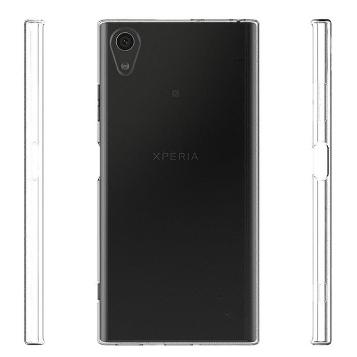 Ốp lưng silicon dẻo trong suốt mỏng 0.6mm cho Sony Xperia XA1 Plus hiệu Ultra Thin - Hàng chính hãng