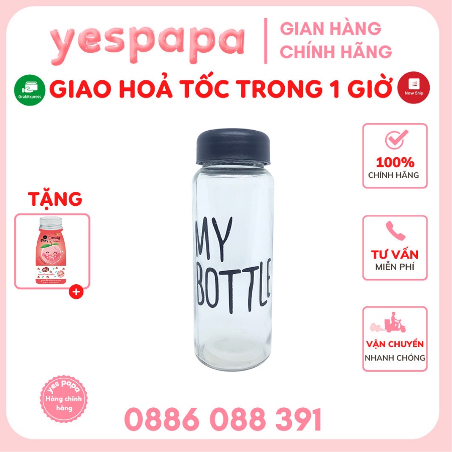 Bình nước nhựa My Bottle dung tích 500ml Cho Bé cực xinh