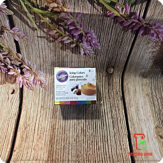 Combo bộ 8 màu thực phẩm wilton (8x0.5oz)