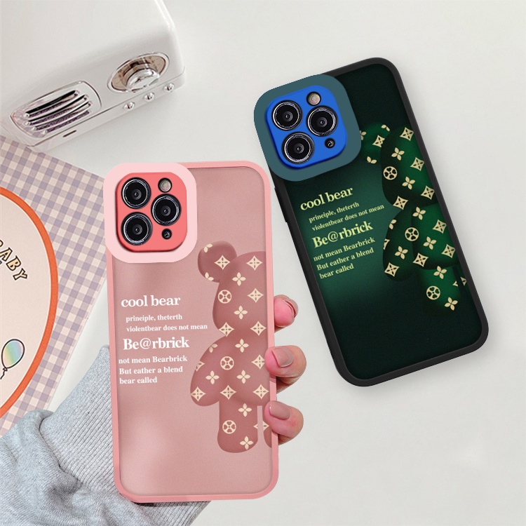 Ốp lưng iphone cạnh vuông lỗ camera cool bear 6s/6splus/7/7plus/8/8plus/x/xr/xs/11/12/13/pro/max/plus/promax
