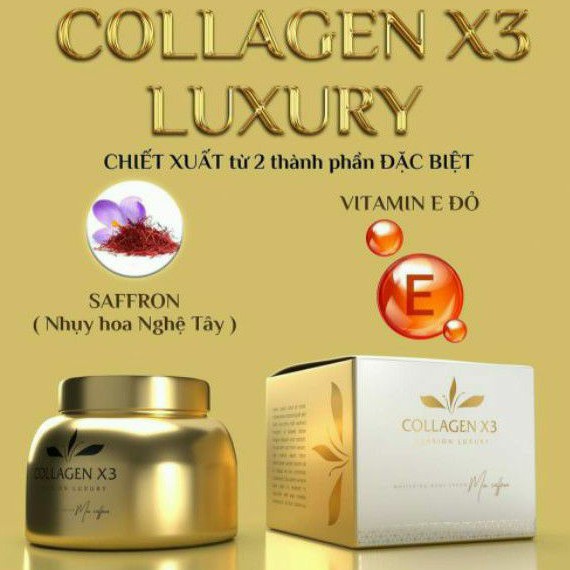 [GIÁ SỈ] Body Collagen X3 Luxury Đông Anh Mix Saffron 250gr