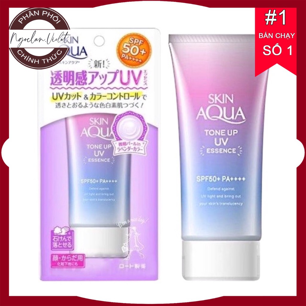 [Mẫu Mới] Kem chống nắng skin aqua tone up UV SPF 50+ PA++++