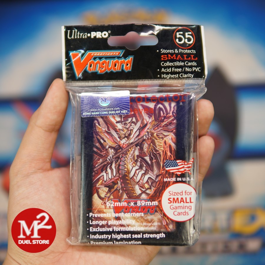 Bọc bài Ultra PRO Sleeves dành cho thẻ bài Vanguard Yugioh - CHAOS BREAKER DRAGON - 55 cái