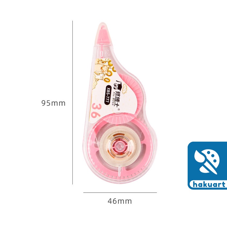 Bút Xóa Kéo Băng Xóa Hoạt Hình MUJI JINUO XIUBOSS - Văn Phòng Phẩm Haku