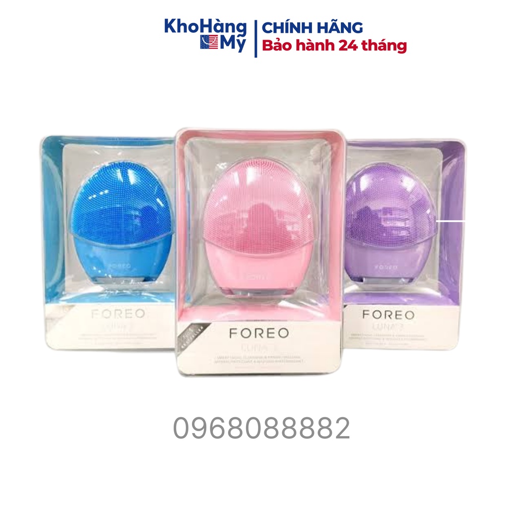 Máy rửa mặt Foreo Luna 3 chính hãng - hỗ trợ bảo hành