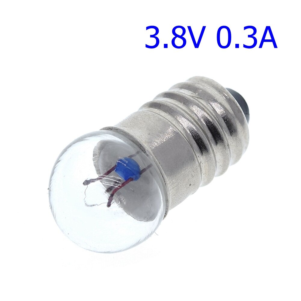 Set 10 Bóng Đèn Nhỏ 0.3A 0.5A 1.5V 2.5V 3.8V 6V Dùng Trong Thí Nghiệm Vật Lý