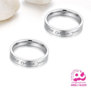 Nhẫn cặp đôi uyên ương cực rẻ (GIÁ 1 CHIẾC)- PT.FASHION_2_NC71