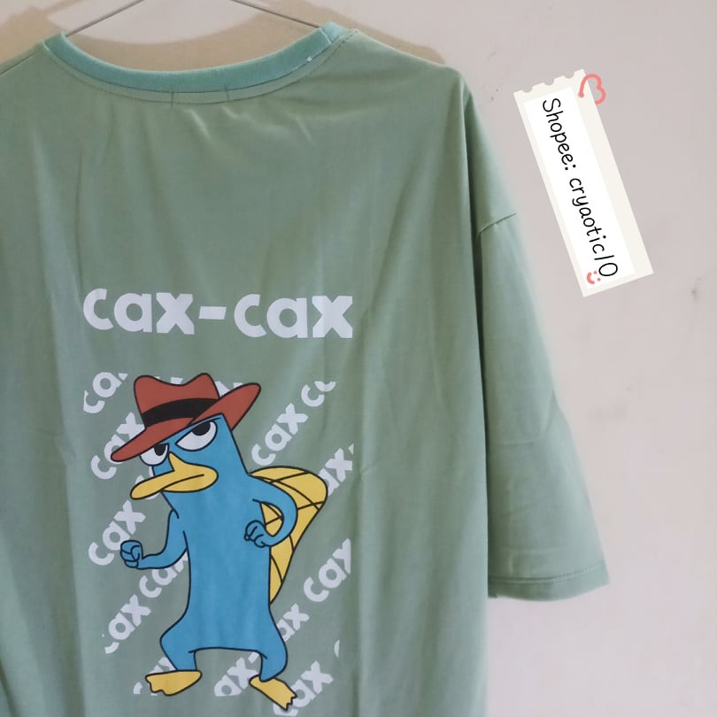 [Kèm video + hình thật] Áo tay lửng thú mỏ vịt Perry hoạt hình Phineas and Ferb unisex
