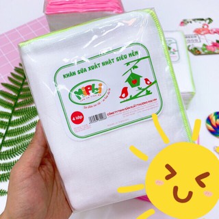 Khăn sữa mippi 4 lớp