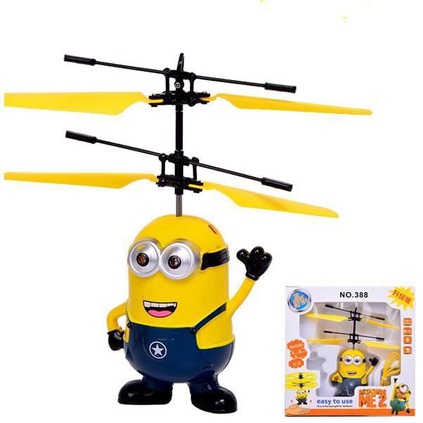  Máy Bay Điều Khiển Minion Cảm Ứng  E((Ảnh chính chủ))