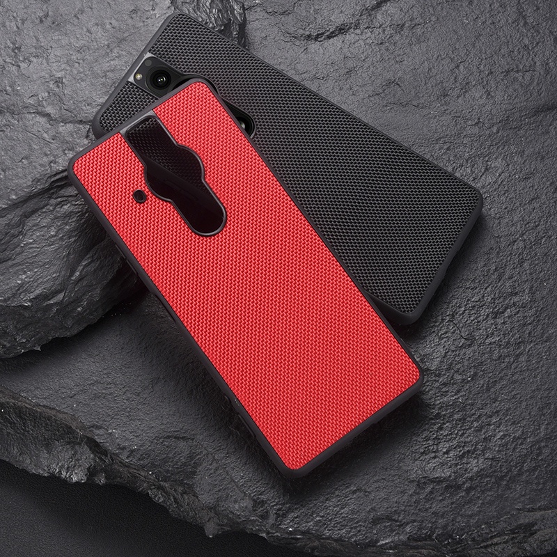 Ốp Điện Thoại Vải Canvas Cứng Chống Dấu Vân Tay Cho Sony Xperia Pro I XperiaPro