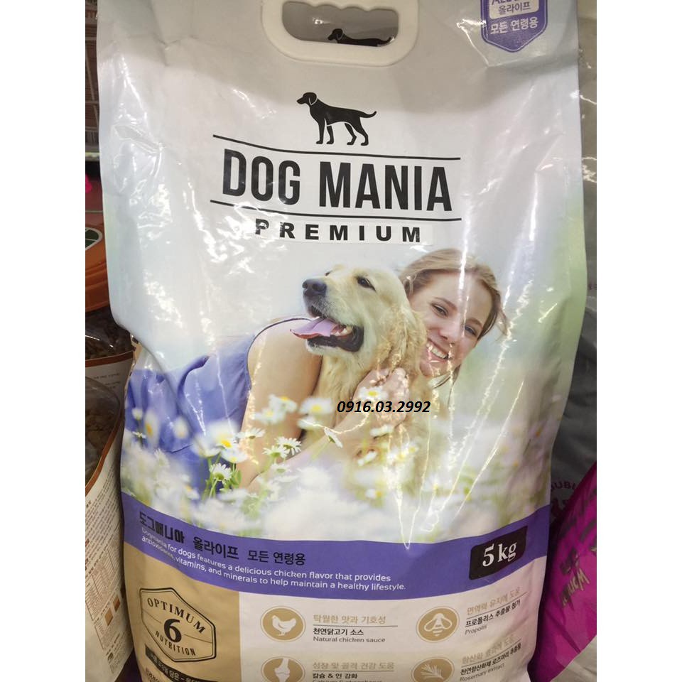 Thức ăn cho chó Dog Mania [5kg]