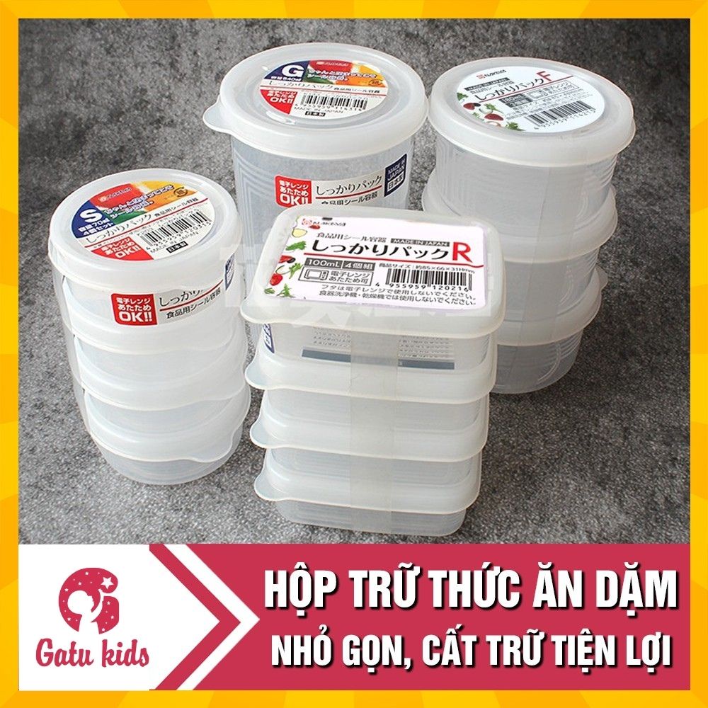 Hộp trữ thức ăn Nakaya cho bé - Hàng nội địa Nhật Bản