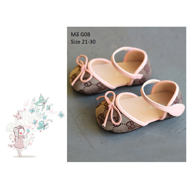 Sandal Bé Gái Đi Học ĐI Chơi Đơn Giản Siêu Nhẹ Siêu Êm SD83