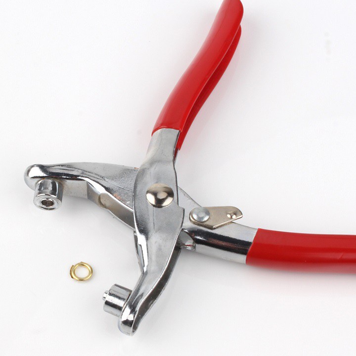 [TẶNG 100 KHOEN VÀNG ] Kìm bấm cúc vành áo, khoen ore kim loại đa năng tiện lợi