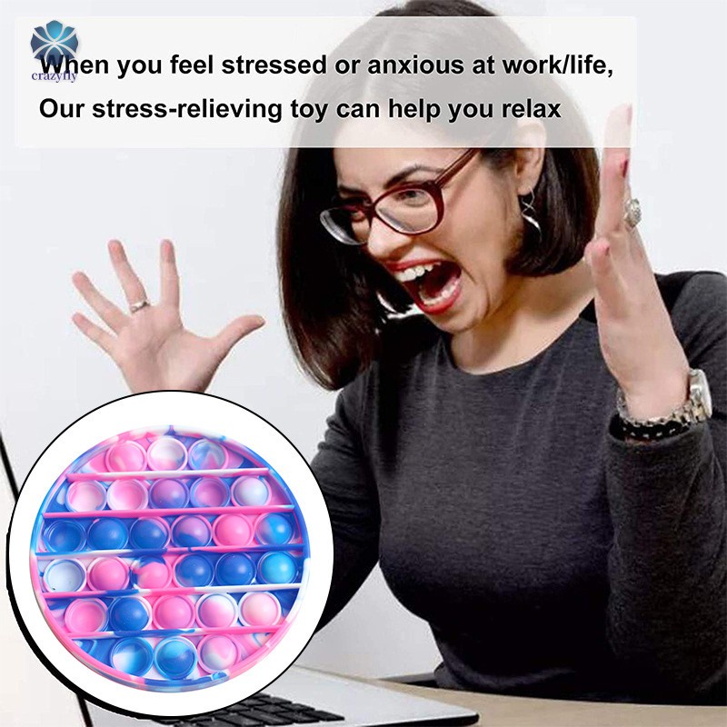 Đồ Chơi Giảm Căng Thẳng Hình Cầu Vồng