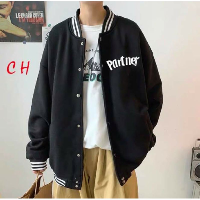 [Mã WASTUP5 giảm 10% tối đa 20K đơn 99K] Áo khoác Bomber Partner | BigBuy360 - bigbuy360.vn