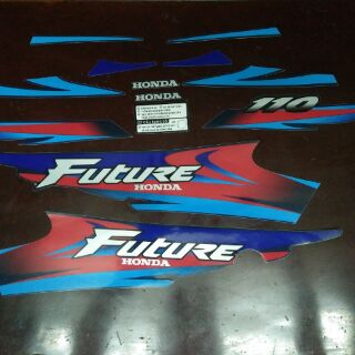 Bộ tem Future 2001 màu xanh dương