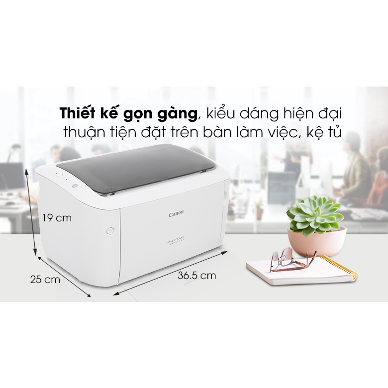 Máy In Laser Đơn Năng Canon LBP 6030W Wifi - Hàng chính hãng