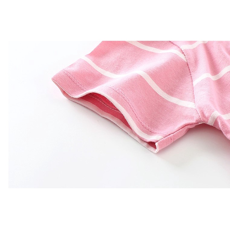 Váy bé gái dáng xuông chất cotton mềm, co giãn thoáng mát