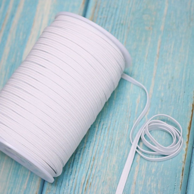 Cuộn 100m chun 0,5cm may scrunchies dây buộc tóc 100m chun