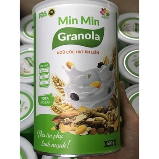 Granola minmin - ngũ cốc nguyên hạt ăn liền chuẩn organic