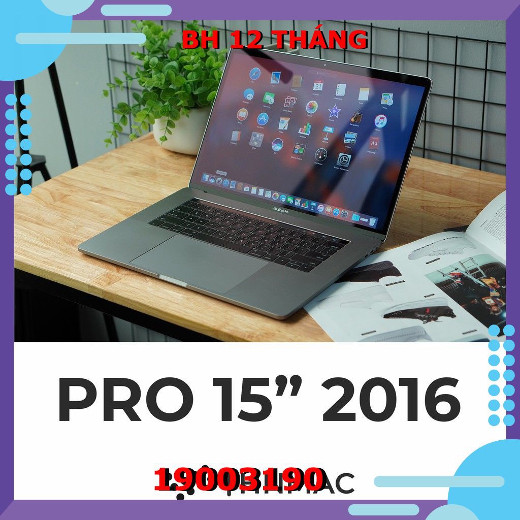 MLW82/MLH42 - MacBook Pro 15" 2016