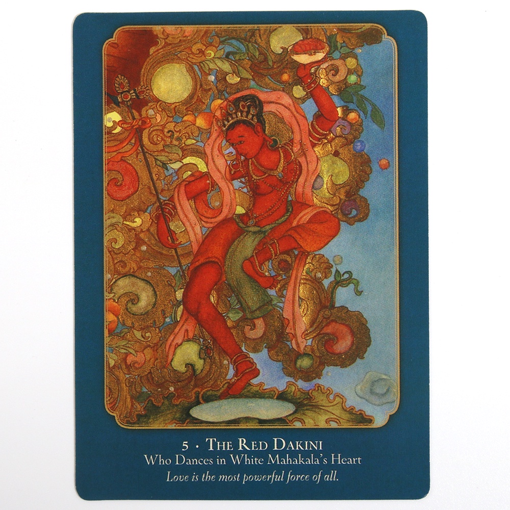 Bộ bài tarot ma thuật trò chơi dự đoán bói toán tương lai phong cách Buddha Wisdom Shakti Power