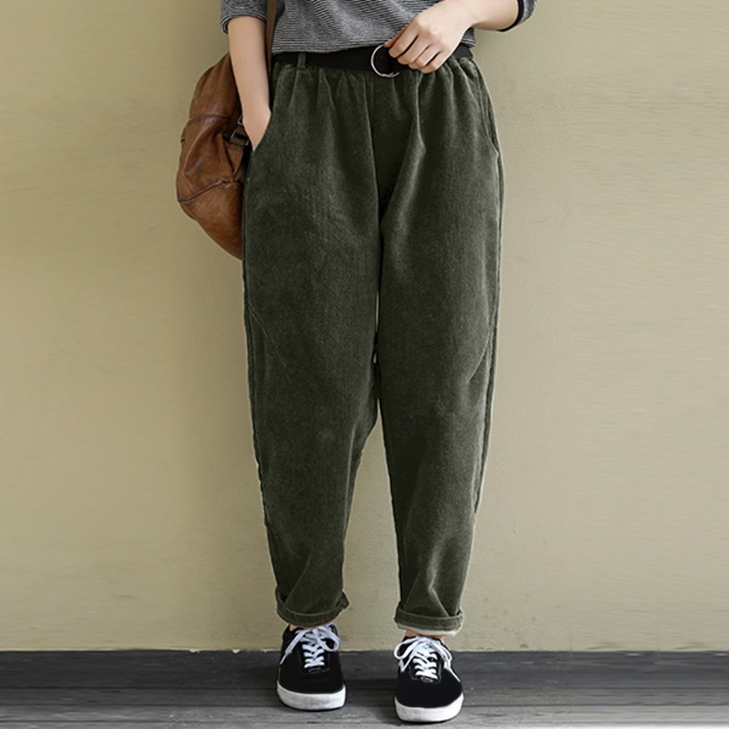 Quần Thụng Dài ZANZEA Họa Tiết Thổ Cẩm Thời Trang Dành Cho Nữ | BigBuy360 - bigbuy360.vn