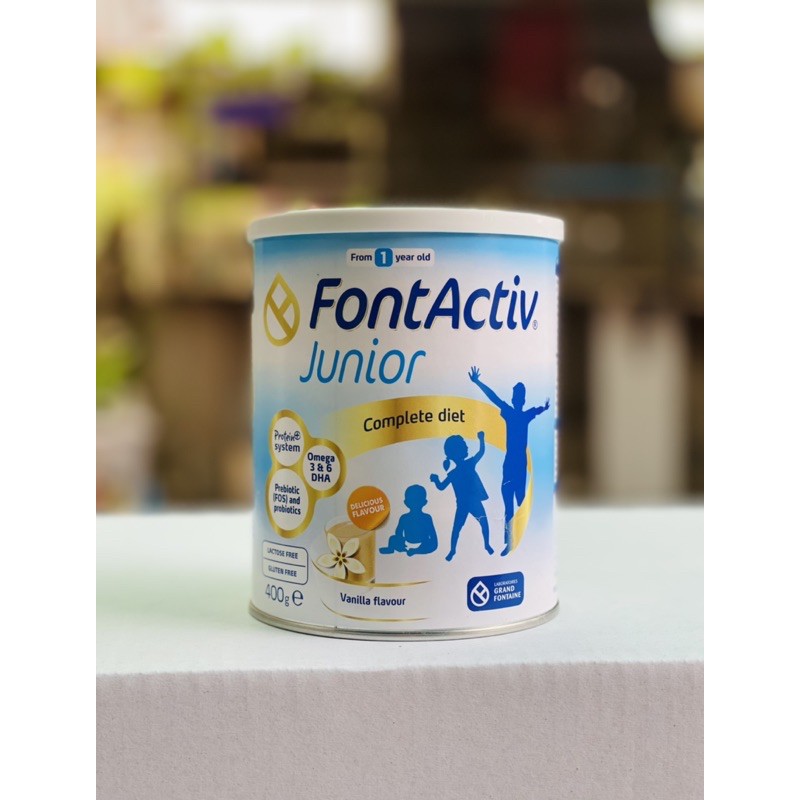 Sữa fontActiv junior phát triển chiều cao cho trẻ 1-14 tuổi