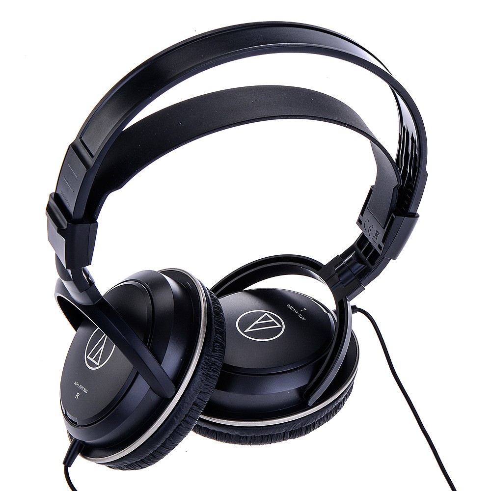 Tai nghe chụp tai Audio-Technica ATH-AVC200 để học online, headphone có dây nghe nhạc, giải trí, xem phim, Chính Hãng