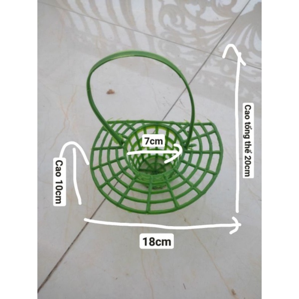 Giỏ Treo Rủ Hoa_ giỏ treo tường