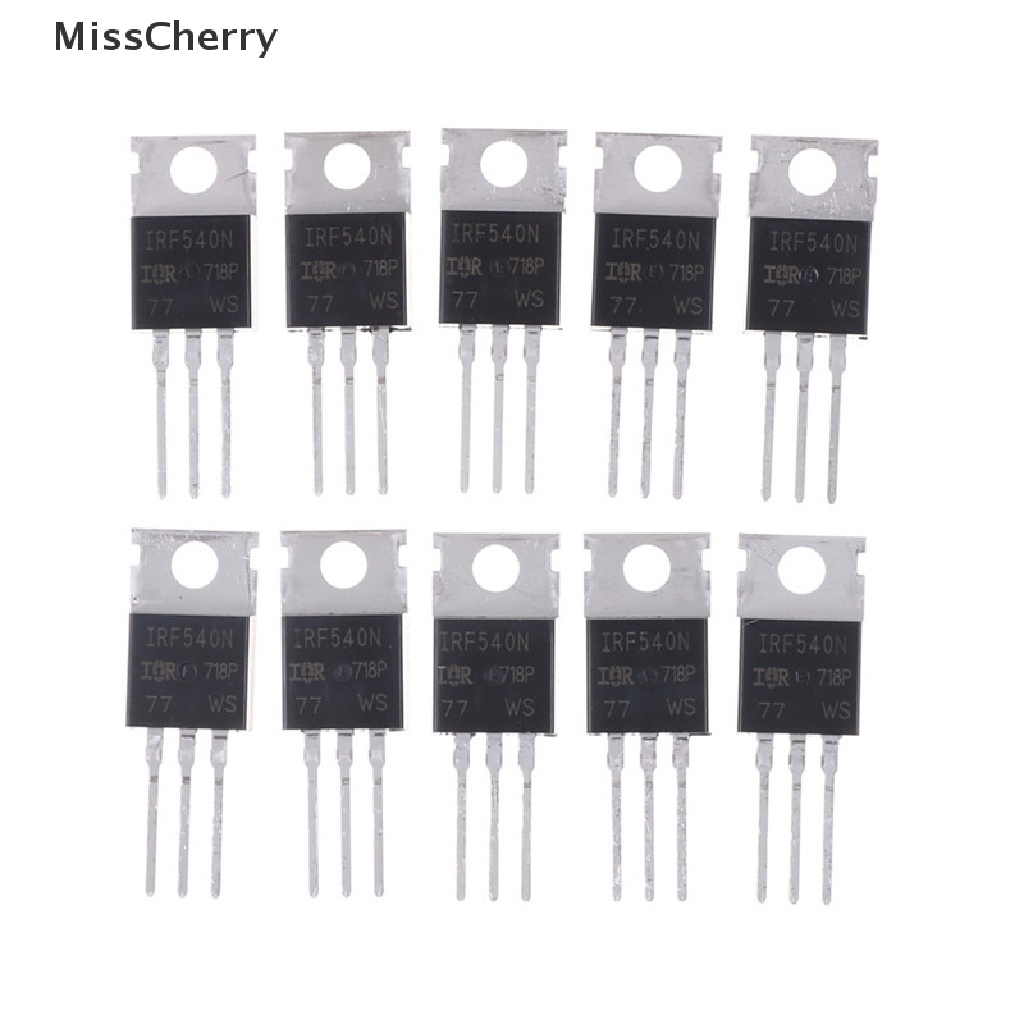 Bộ 10 Linh Kiện Điện Tử IRF540N IRF540 TO-220 33A 100V Chuyên Dụng