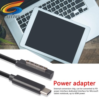 Cáp sạc 1.5m USB Type C PD cho Microsoft Surface Pro 1/2
