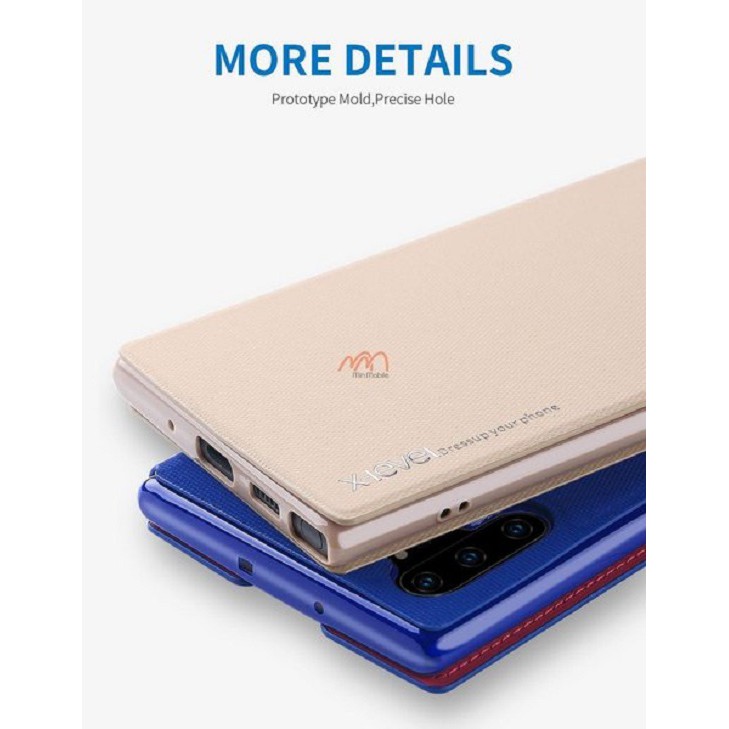 [Mã ELFLASH5 giảm 20K đơn 50K] Bao da Samsung Note 10 10 Plus hiệu X Level | BigBuy360 - bigbuy360.vn