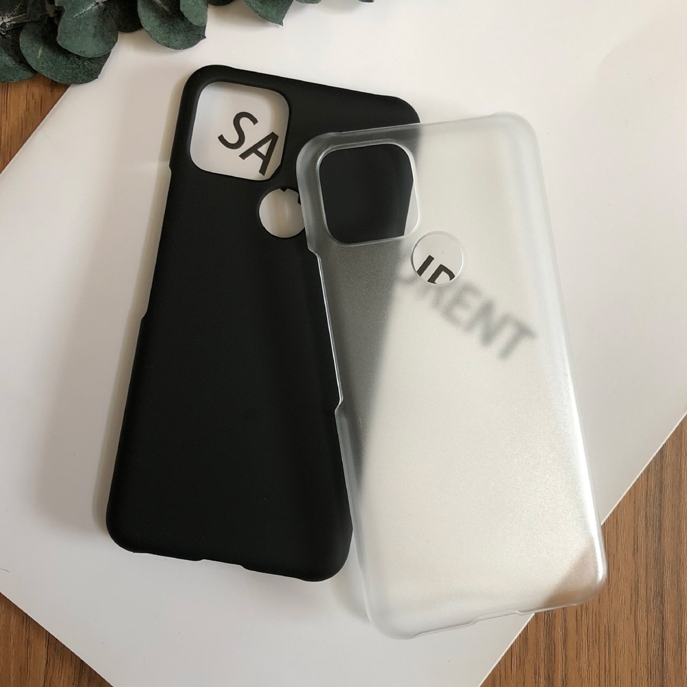 Ốp điện thoại PC cứng siêu mỏng mặt nhám chống bám vân tay cao cấp dành cho Google Pixel 5a 5 4a 5G 4