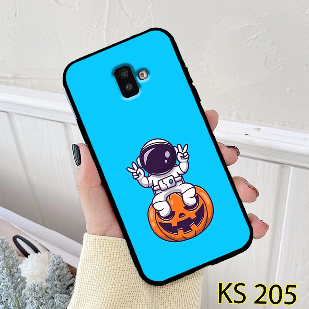 Ốp lưng Samsung J6-2018/J6 PLUS/J8-2018 in hình Phi Hành Gia_KINGSTORE.HN_Ốp SS  J6/J6 PLUS/J8