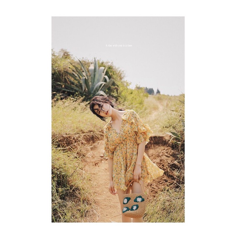 Bikini cặp đôi hoa nhí vàng | BigBuy360 - bigbuy360.vn