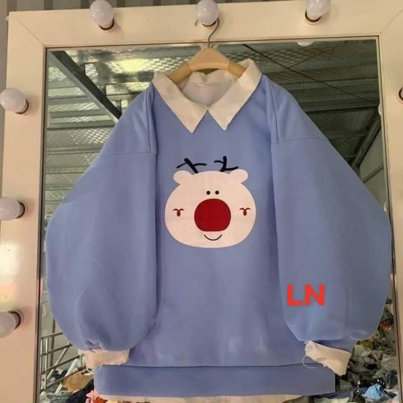 Áo tuần Lộc mũi đỏ LN11