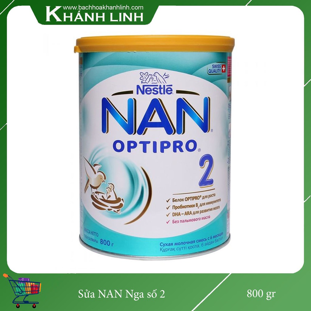 SỮA NAN NGA SỐ 2 - 800gr