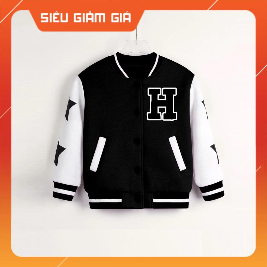 Bomber cho trẻ em - Áo Khoác Bomber Varsity dành cho bé trai, bé gái - HStart