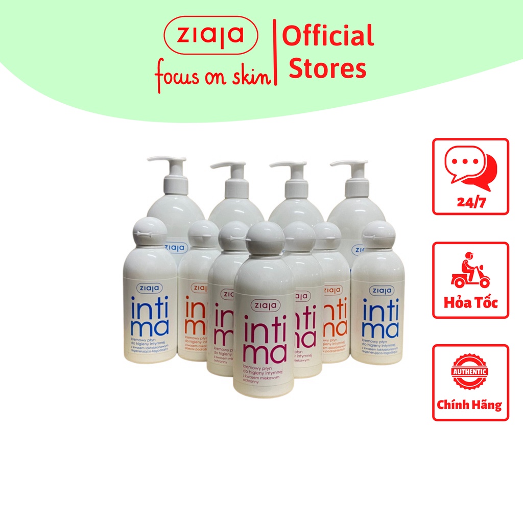 Dung Dịch Vệ Sinh Phụ Nữ Nam Intima, Vệ Sinh Vùng Kín Se Kít, Gel Phụ Khoa DDVS, Intimate BVS, Chính Hãng - Ziaja Store